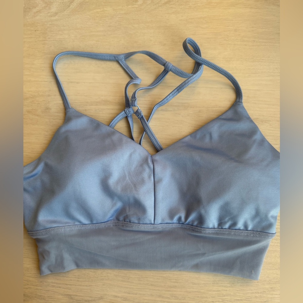 Everyday Strappy Bralette in Dusty Blue